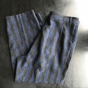 SOLD! Vintage High Waisted Plaid Trousers